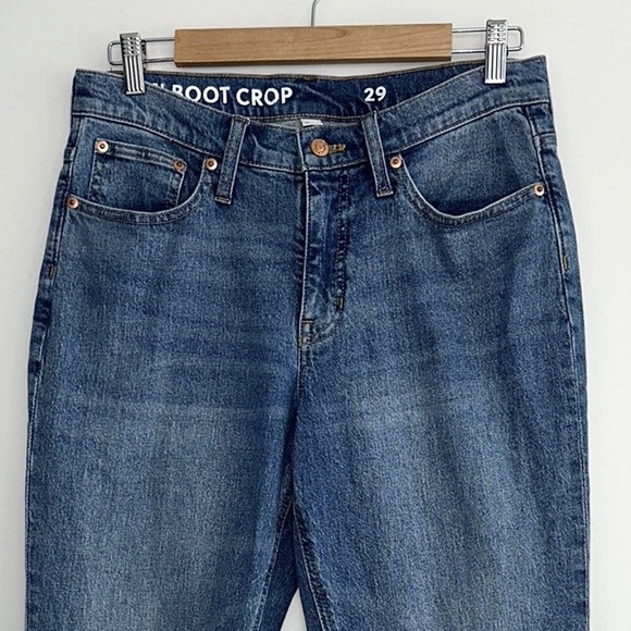 J. Crew Demi-Boot Crop Jean in Canopy Wash - Picture 5 of 13